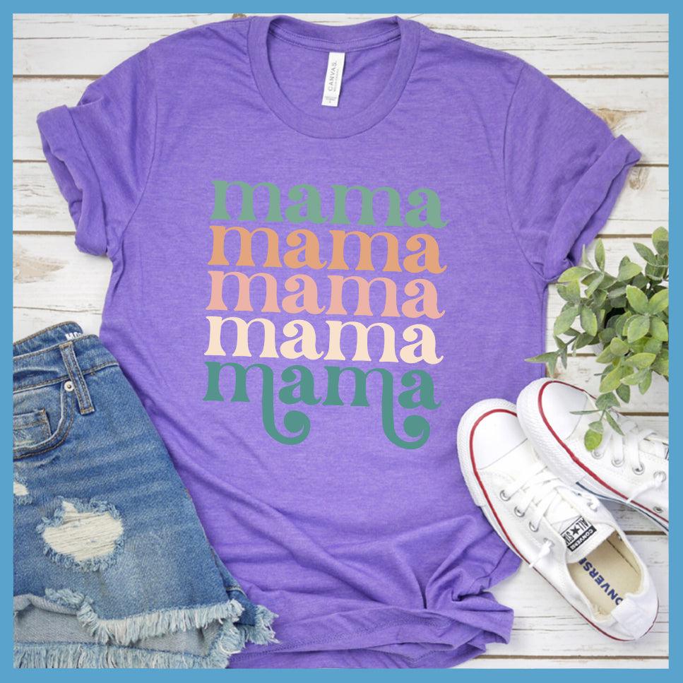 Mama Retro Colored Version T-Shirt