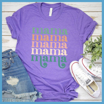 Mama Retro Colored Version T-Shirt