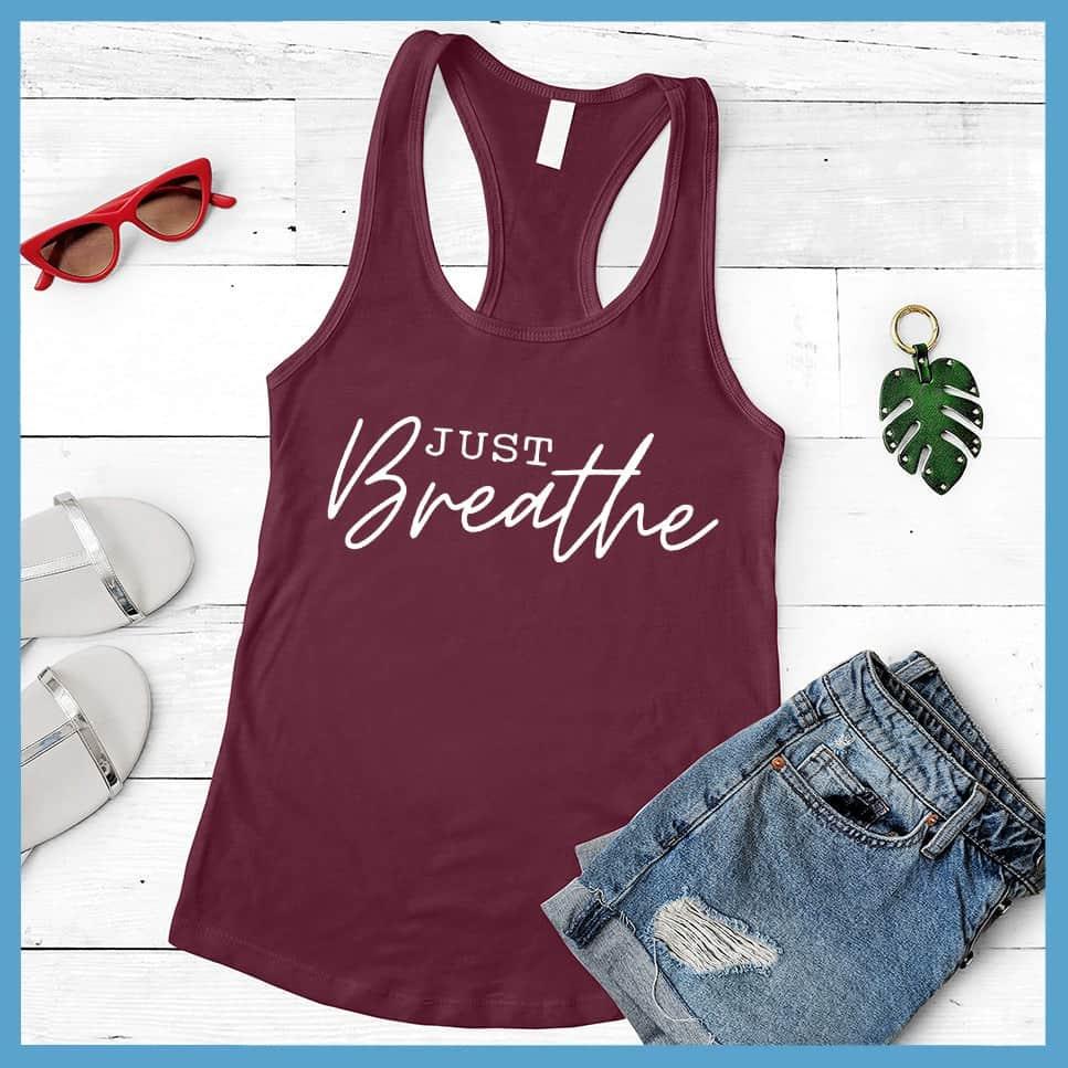 Just Breathe Tank Top - Brooke & Belle