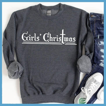 Girls’ Christmas Faith Sweatshirt - Brooke & Belle