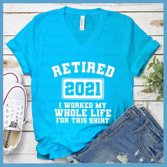 Retired 2021 V-neck