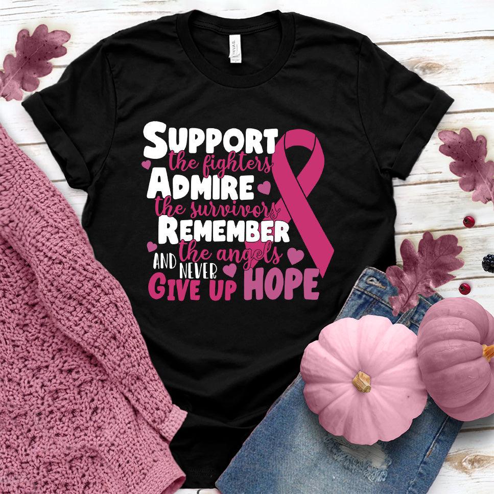 Never Give Up Hope Colored Edition T-Shirt - Brooke & Belle