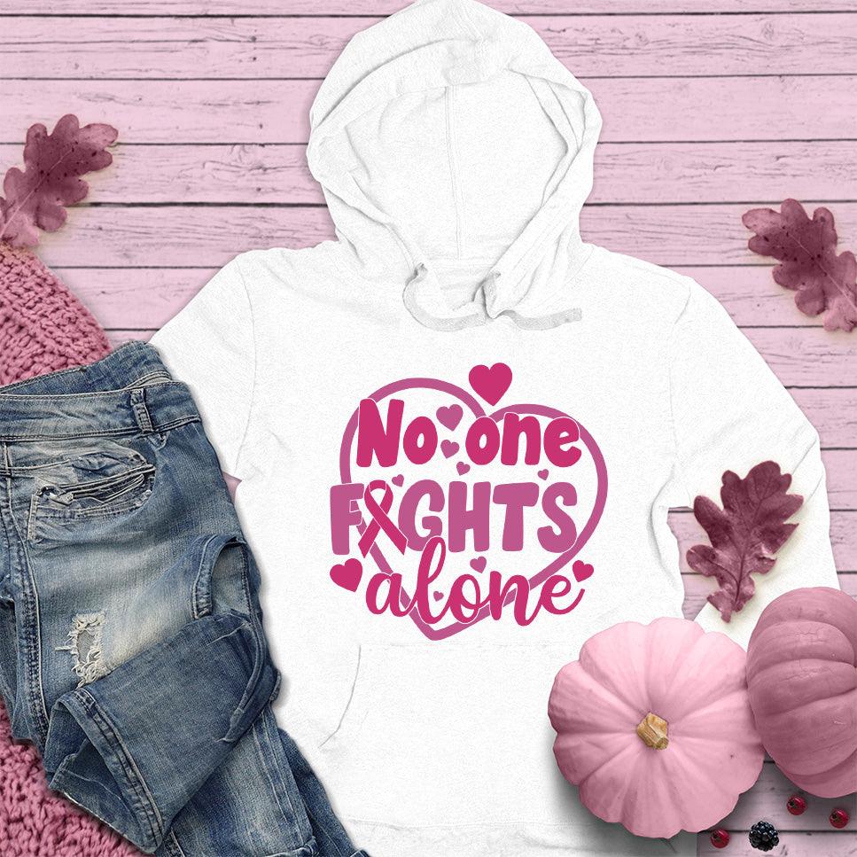 No One Fights Alone Colored Edition Hoodie - Brooke & Belle