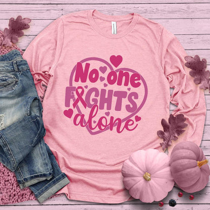 No One Fights Alone Colored Edition Long Sleeves - Brooke & Belle
