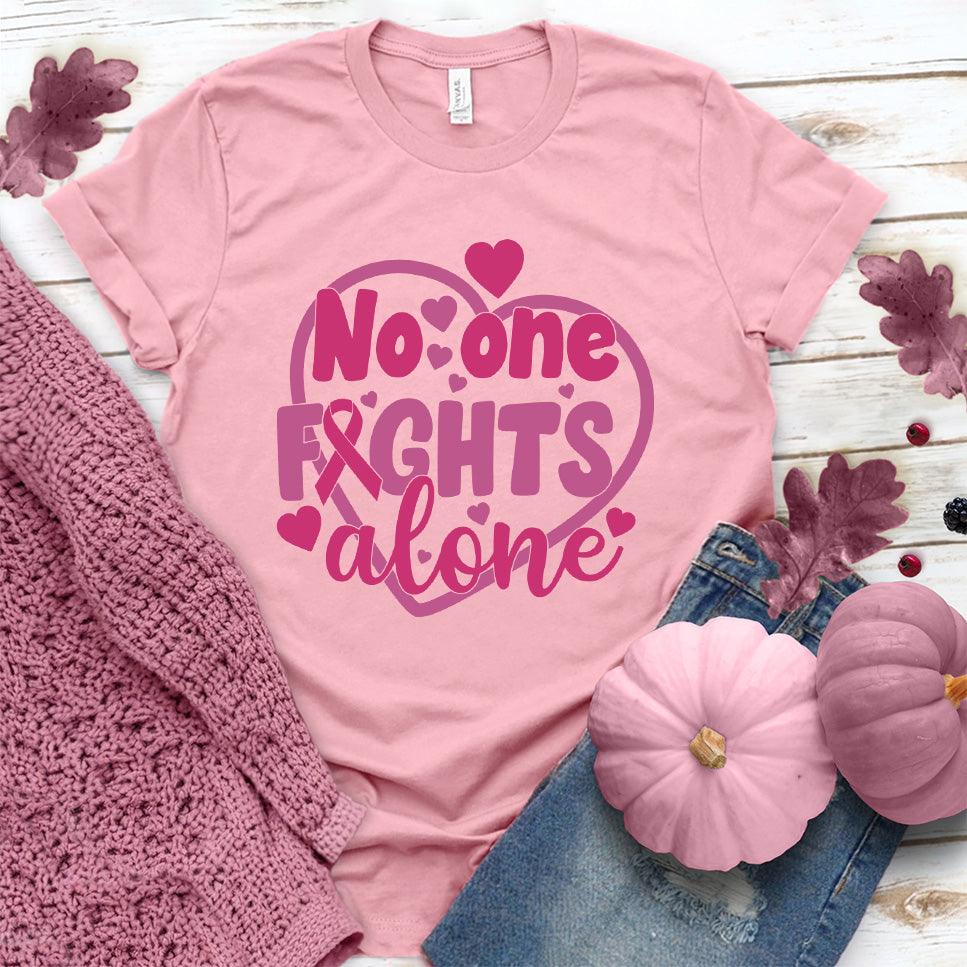 No One Fights Alone Colored Edition T-Shirt - Brooke & Belle