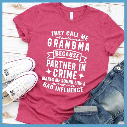 Partner In Crime Grandma T-Shirt