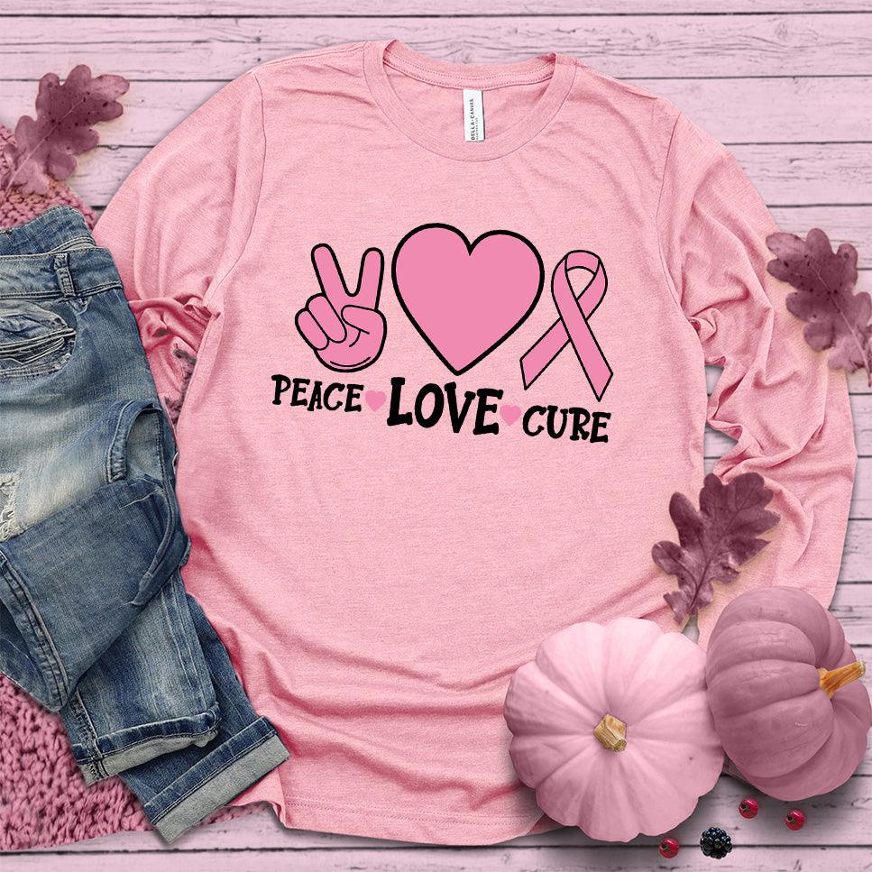 Peace Love Cure Colored Edition Long Sleeves - Brooke & Belle