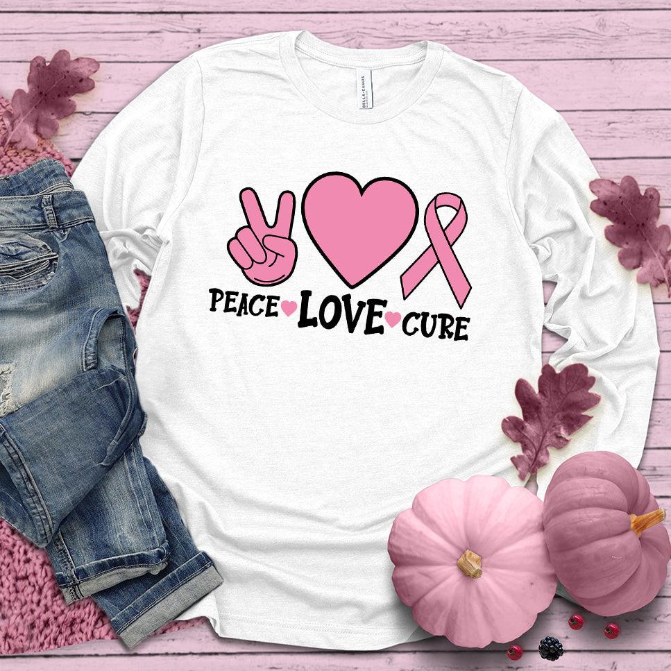 Peace Love Cure Colored Edition Long Sleeves - Brooke & Belle