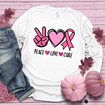 Peace Love Cure Version 2 Colored Edition Long Sleeves - Brooke & Belle