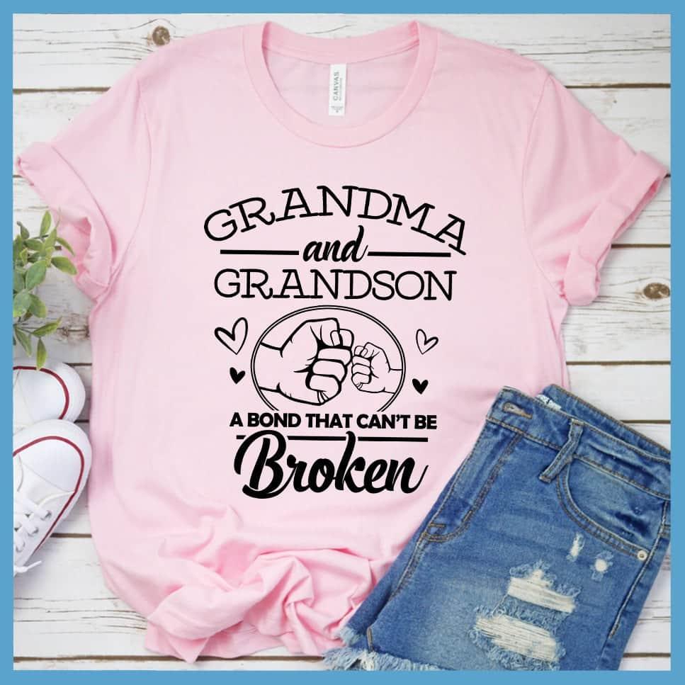 Grandma And Grandson A Bond That Can't Be Broken T-Shirt - Brooke & Belle