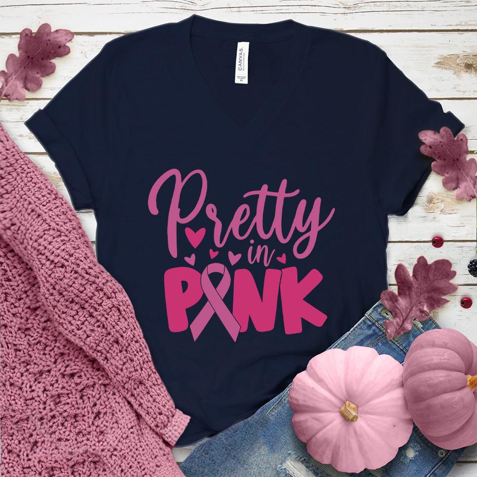 Pretty In Pink Colored Edition V-Neck - Brooke & Belle