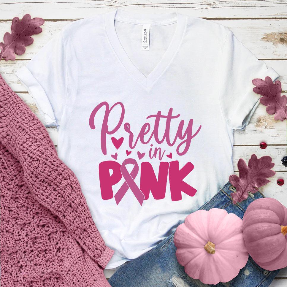 Pretty In Pink Colored Edition V-Neck - Brooke & Belle