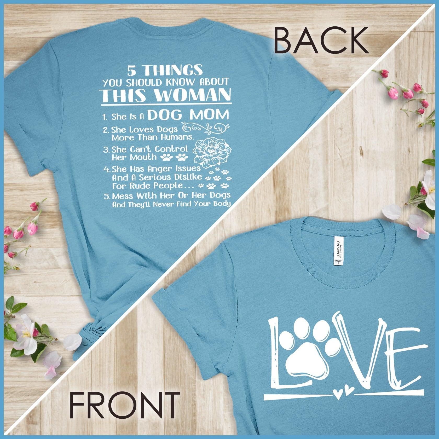 Dog Love, Proud Dog Mom Version 1 T-Shirt - Brooke & Belle