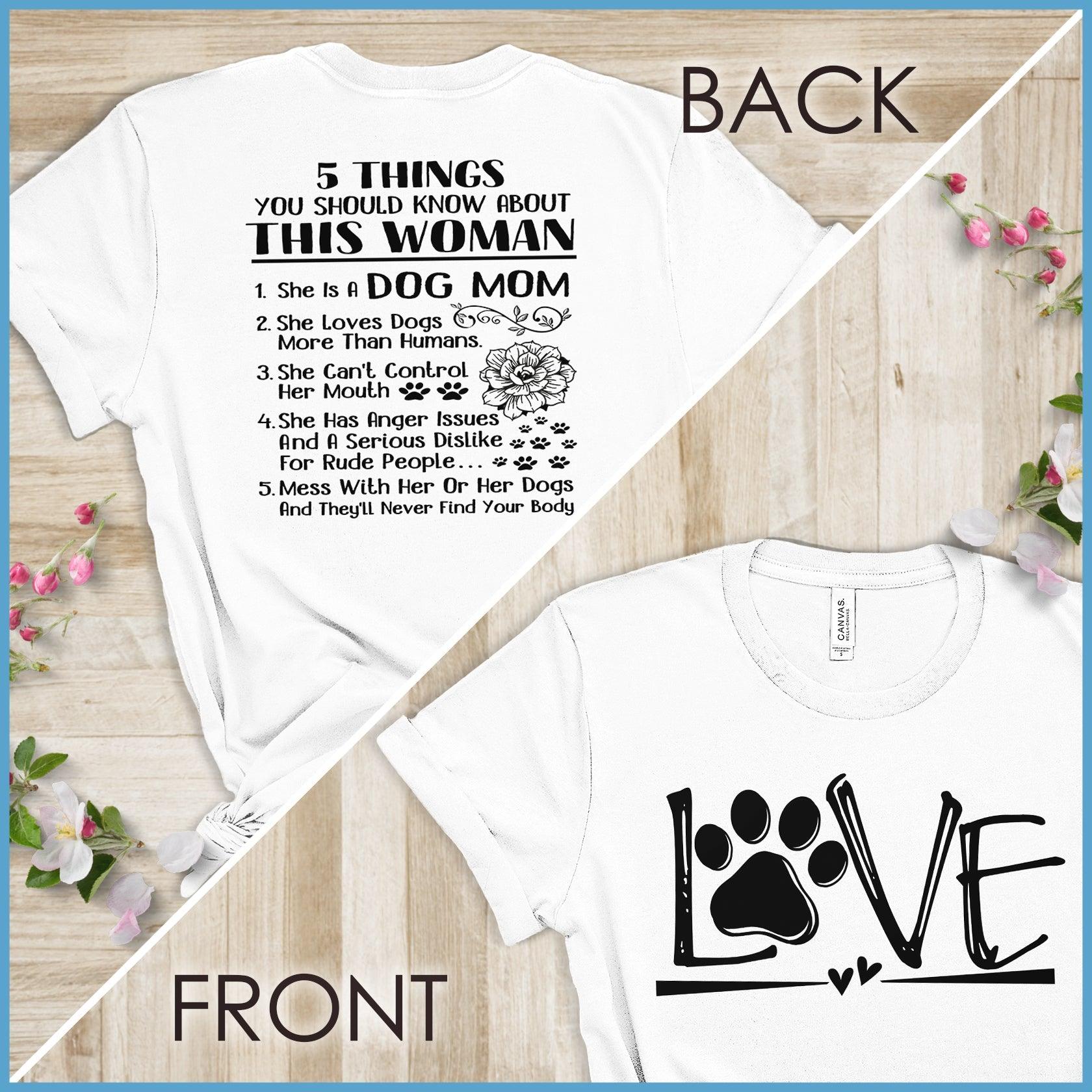 Proud dog shop mom shirt