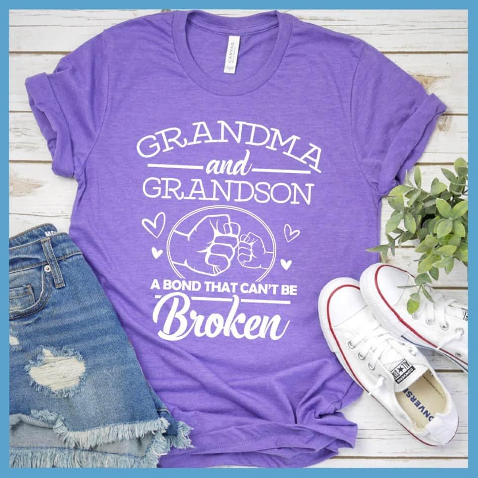 Grandma And Grandson A Bond That Can't Be Broken T-Shirt - Brooke & Belle