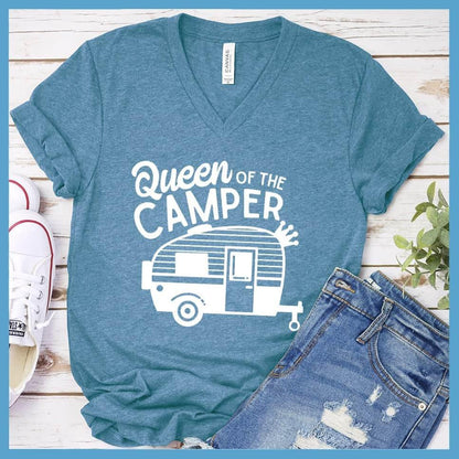Queen Of The Camper V-neck