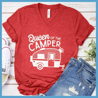 Queen Of The Camper V-neck