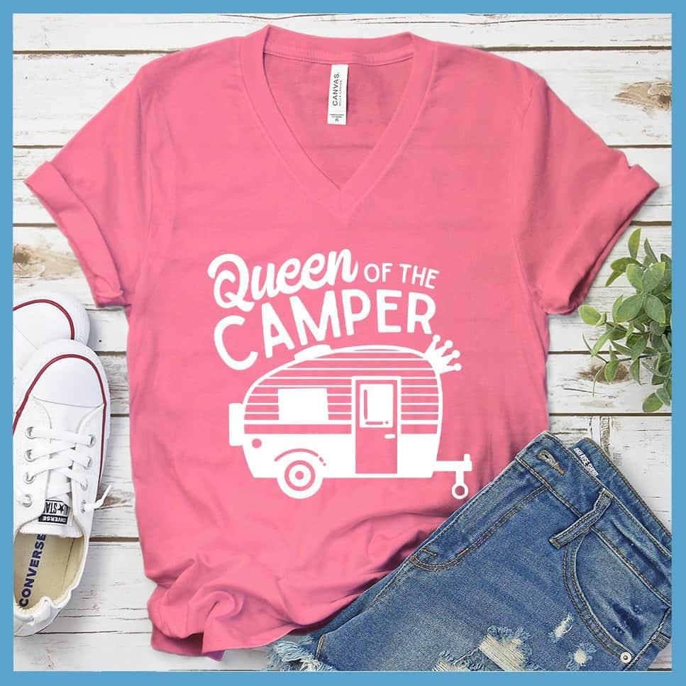 Queen Of The Camper V-neck - Brooke & Belle