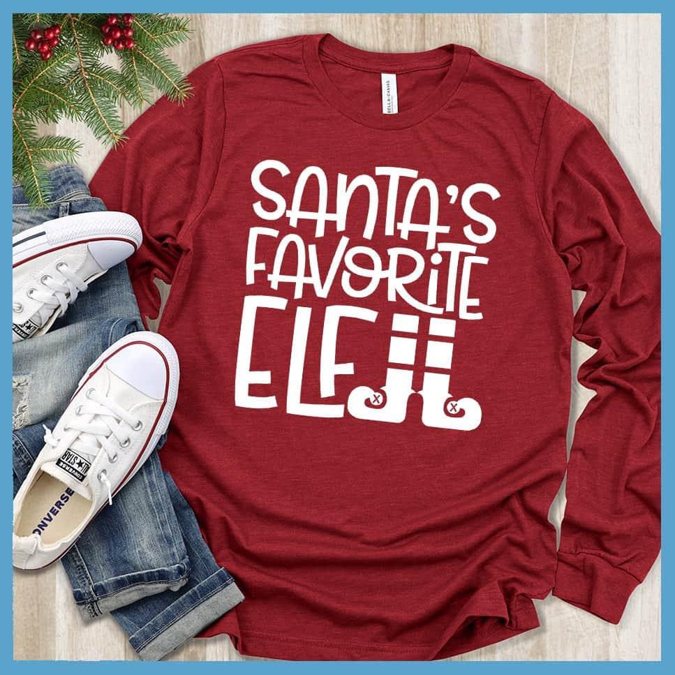 Santa's Favorite Elf Long Sleeves - Brooke & Belle