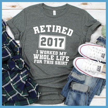 Retired 2017 T-Shirt - Brooke & Belle