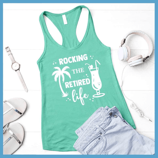 Rocking The Retired Life Tank Top - Brooke & Belle