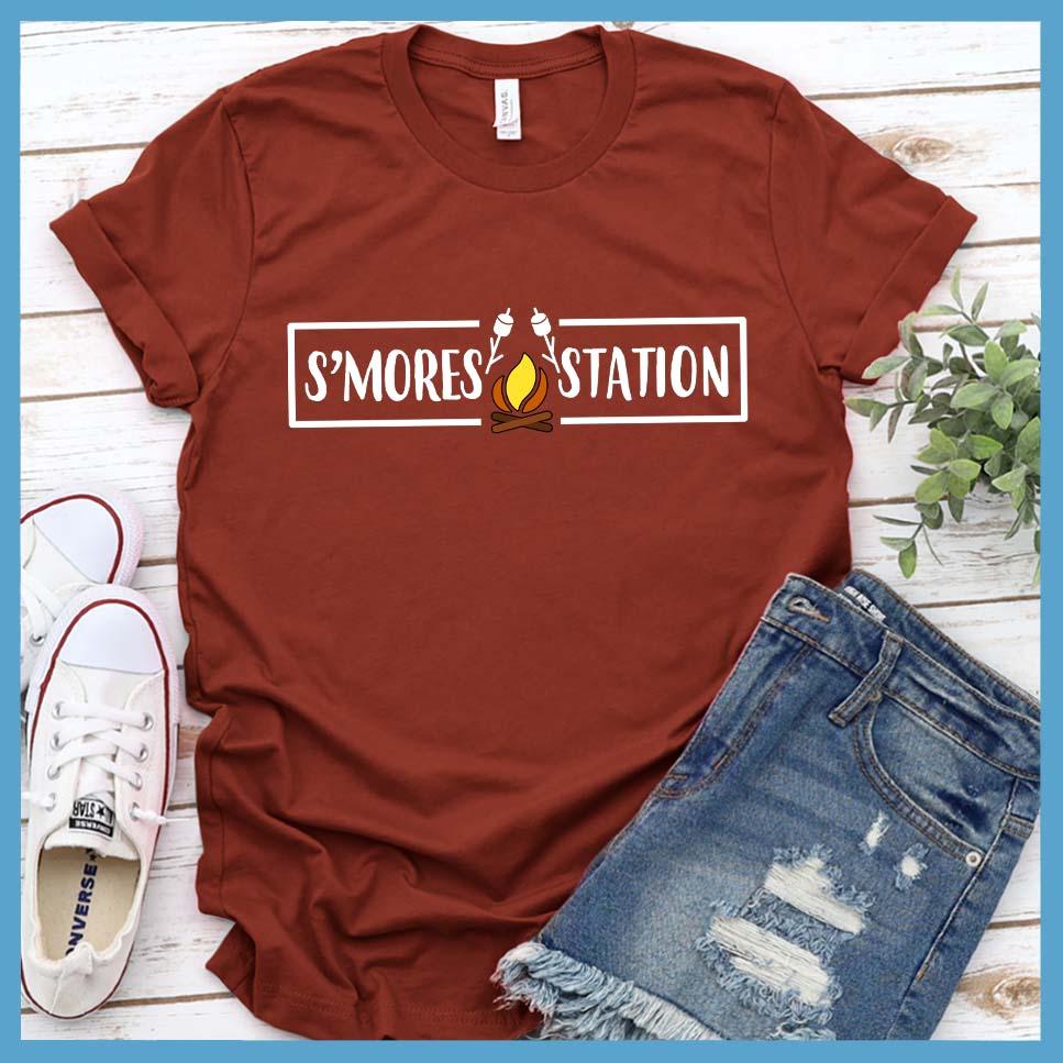 S’mores Station Colored T-Shirt - Brooke & Belle