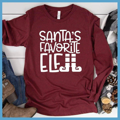 Santa's Favorite Elf Long Sleeves