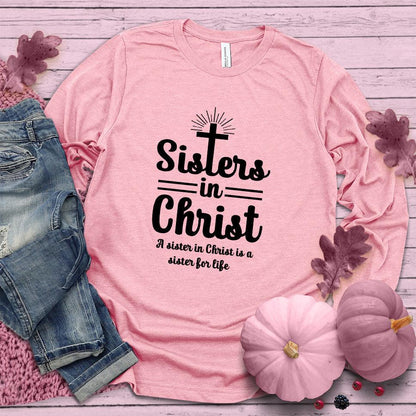 Sisters In Christ Long Sleeves Pink Edition - Brooke & Belle