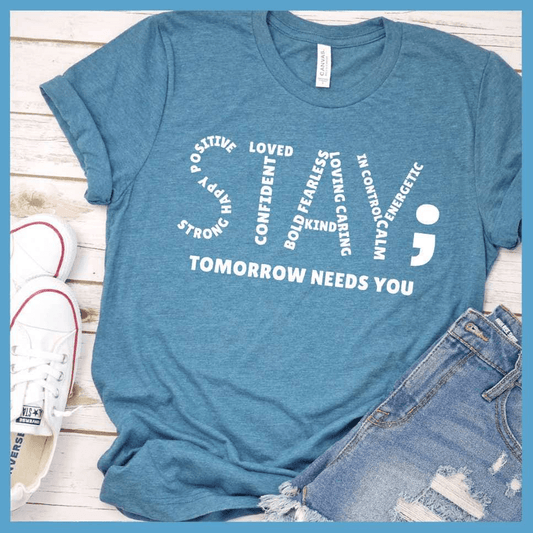Stay Collage T-Shirt - Brooke & Belle