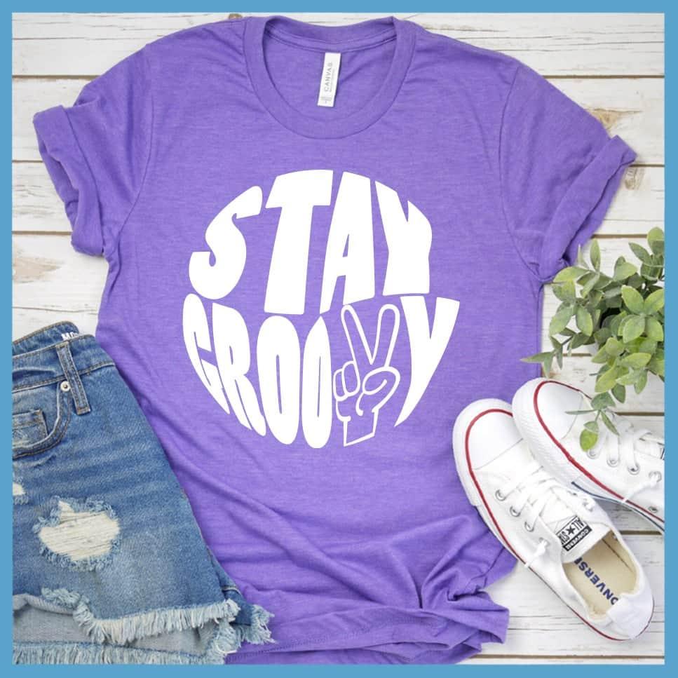 Stay Groovy T-Shirt - Brooke & Belle