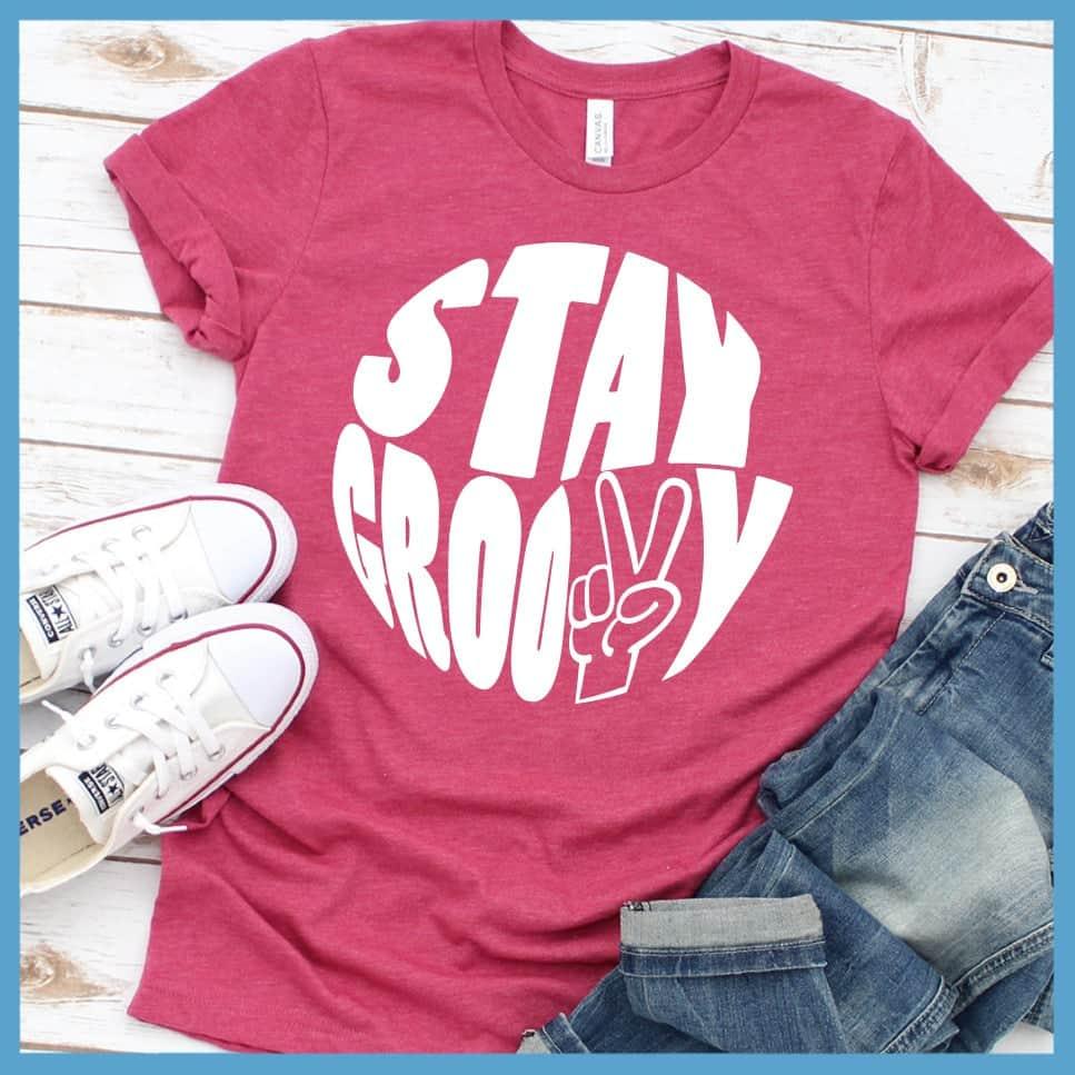 Stay Groovy T-Shirt - Brooke & Belle