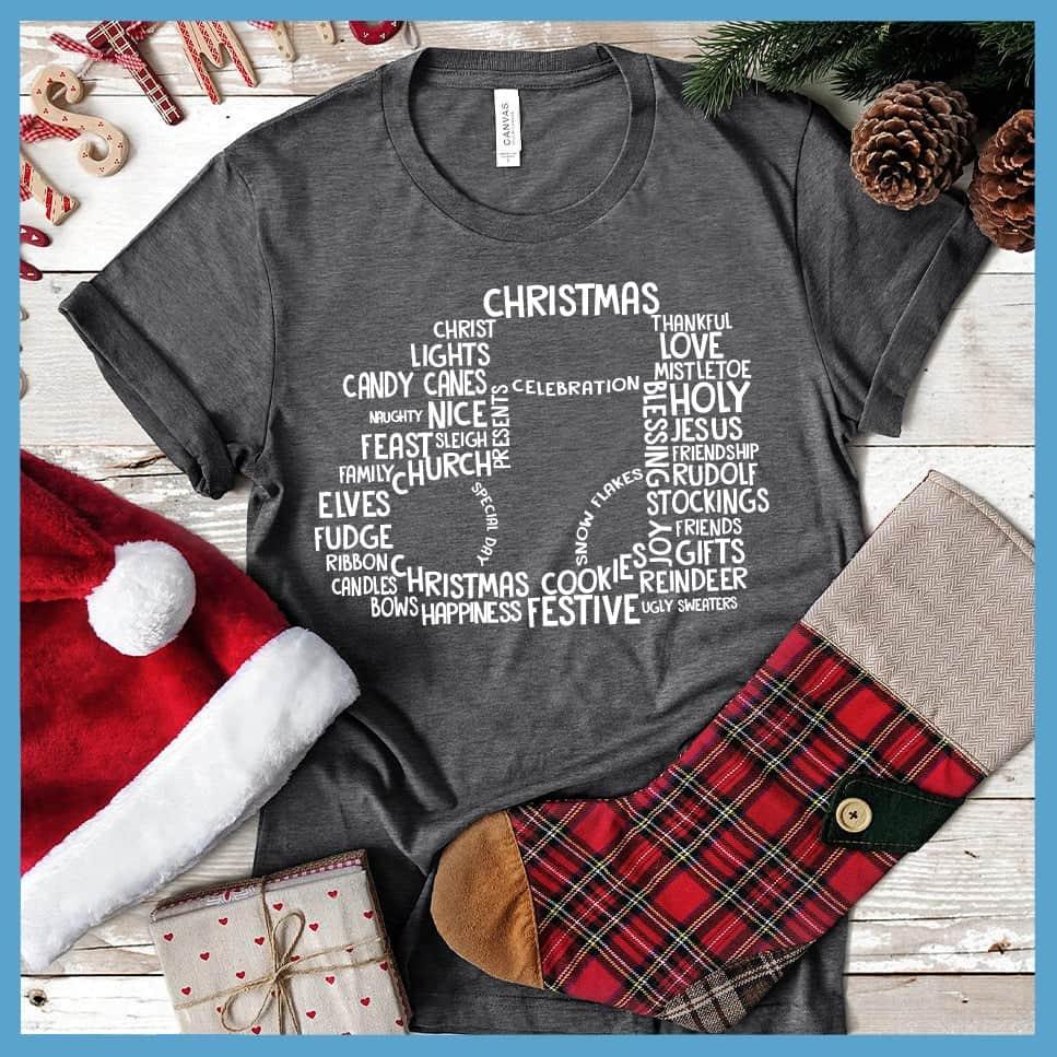 Stocking Christmas Collage T-Shirt - Brooke & Belle