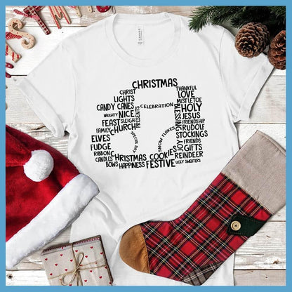 Stocking Christmas Collage T-Shirt - Brooke & Belle