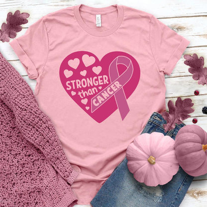 Stronger Than Cancer Colored Edition Version 2 T-Shirt - Brooke & Belle