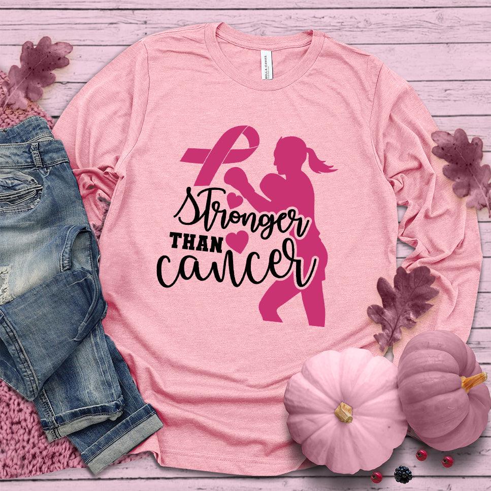 Stronger Than Cancer Colored Edition Version 3 Long Sleeves - Brooke & Belle