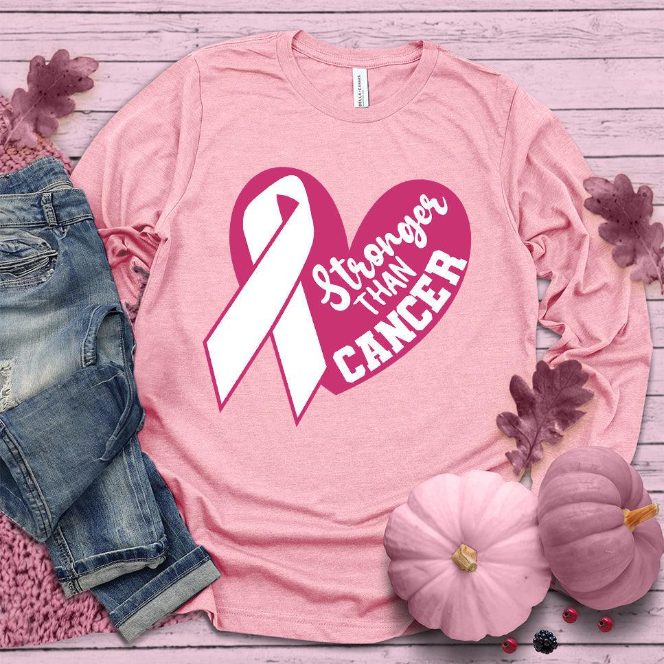 Stronger Than Cancer Colored Edition Version 5 Long Sleeves - Brooke & Belle