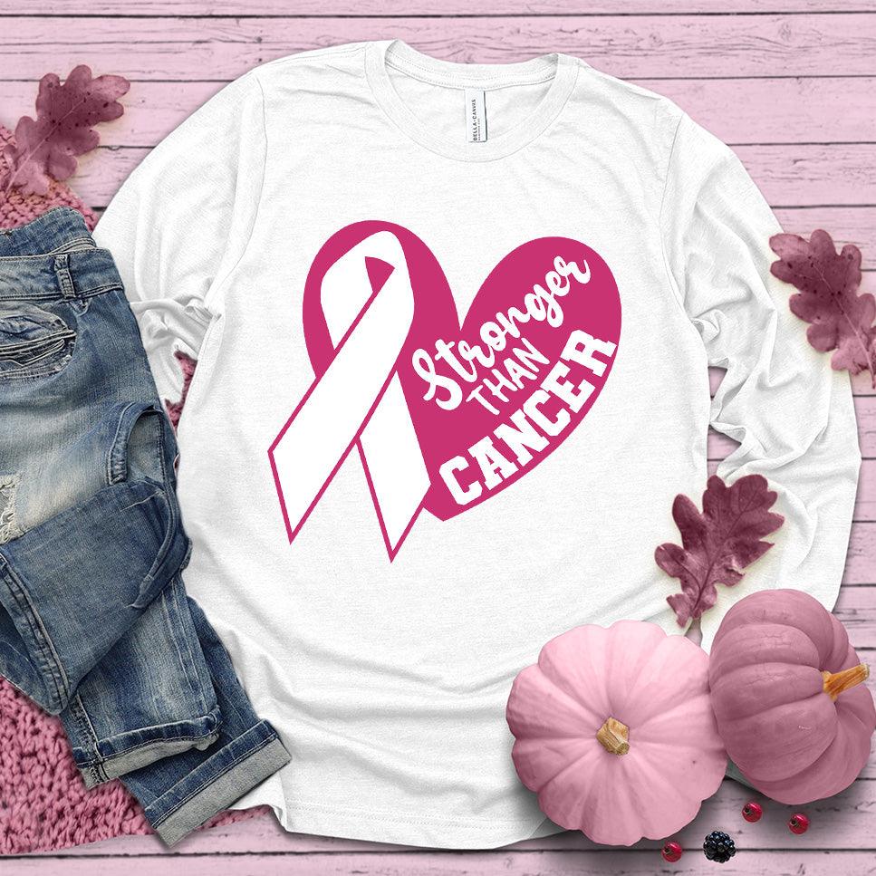 Stronger Than Cancer Colored Edition Version 5 Long Sleeves - Brooke & Belle