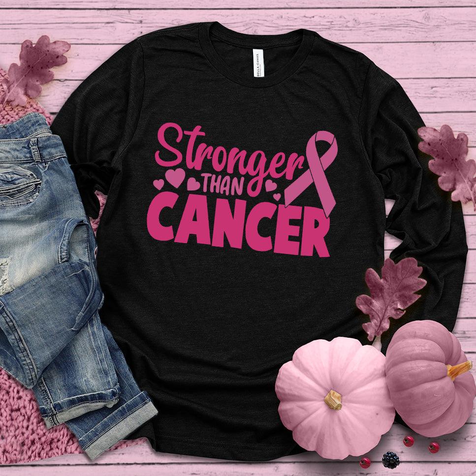 Stronger Than Cancer Colored Edition Long Sleeves - Brooke & Belle