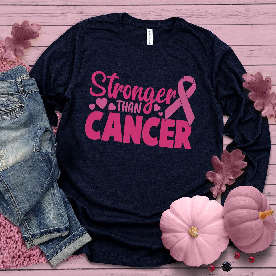 Stronger Than Cancer Colored Edition Long Sleeves - Brooke & Belle