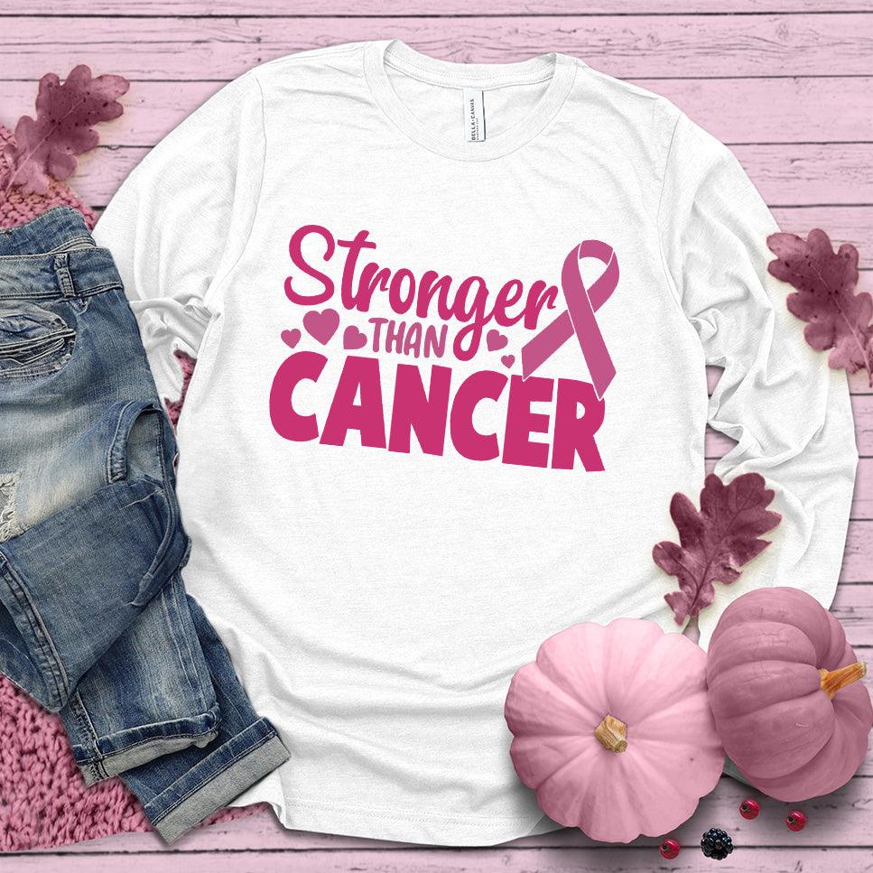 Stronger Than Cancer Colored Edition Long Sleeves - Brooke & Belle