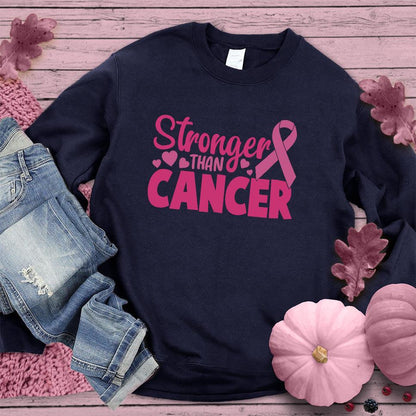 Stronger Than Cancer Colored Edition Sweatshirt - Brooke & Belle