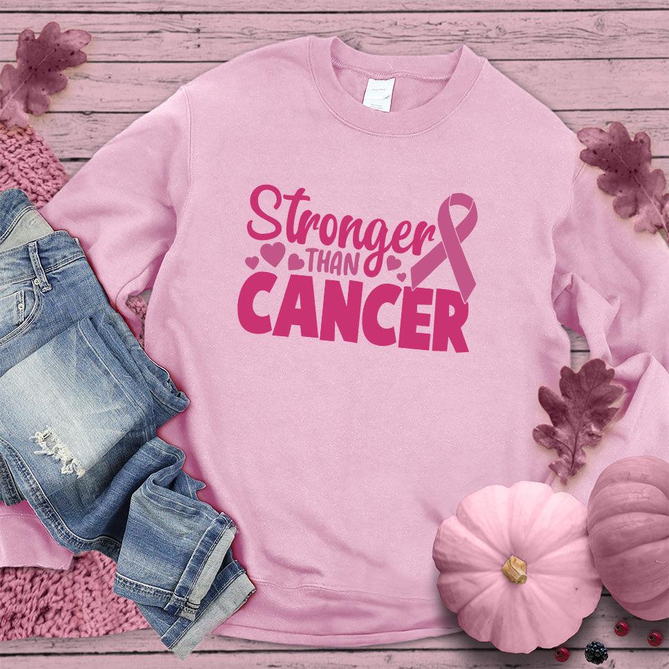 Stronger Than Cancer Colored Edition Sweatshirt - Brooke & Belle