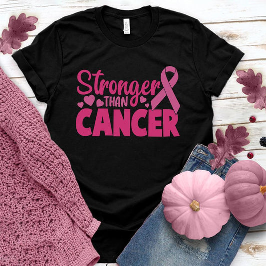 Stronger Than Cancer Colored Edition T-Shirt - Brooke & Belle