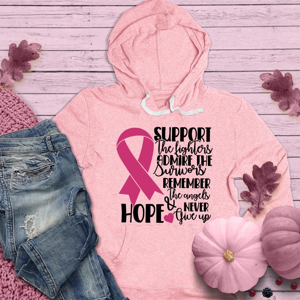 Support The Fighters Admire The Survivors Colored Edition Hoodie - Brooke & Belle