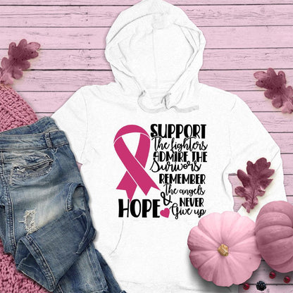 Support The Fighters Admire The Survivors Colored Edition Hoodie - Brooke & Belle