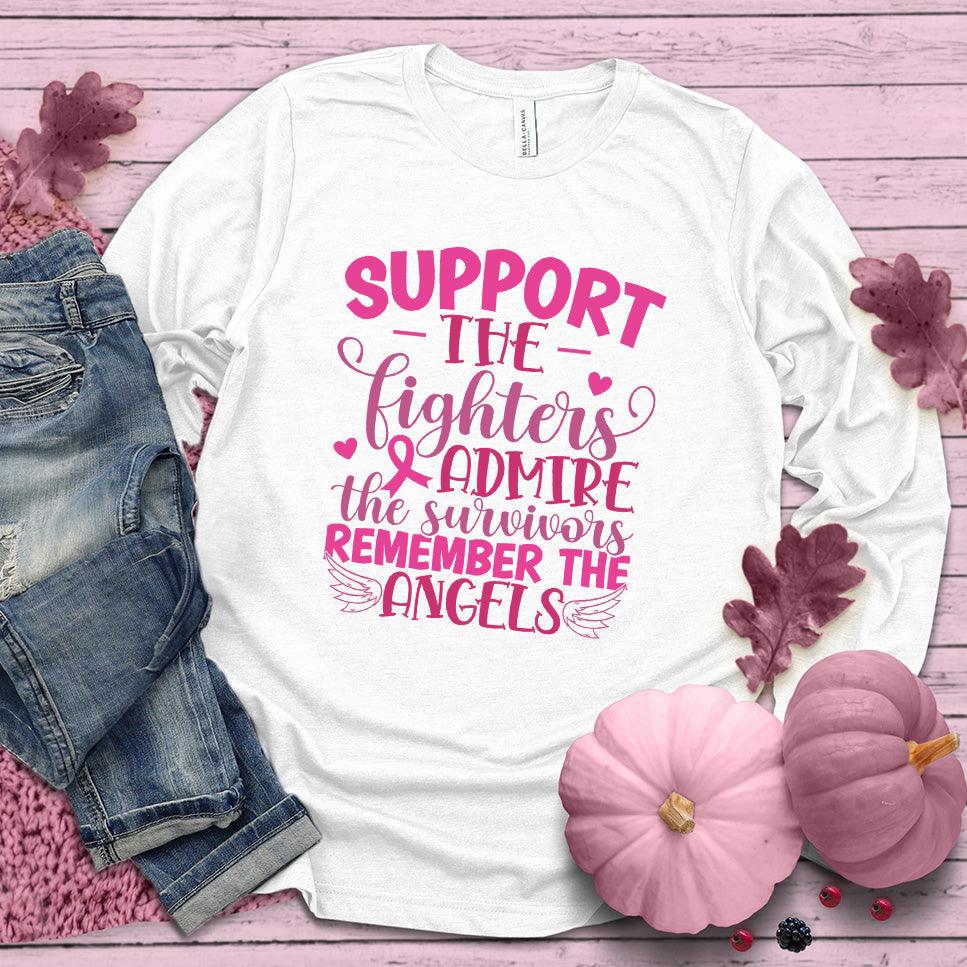 Support The Fighters Admire The Survivors Version 2 Colored Edition Long Sleeves - Brooke & Belle