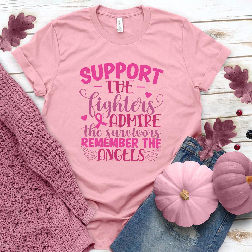 Support The Fighters Admire The Survivors Version 2 Colored Edition T-Shirt - Brooke & Belle