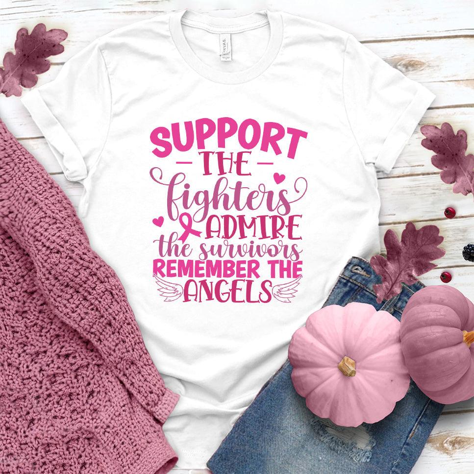 Support The Fighters Admire The Survivors Version 2 Colored Edition T-Shirt - Brooke & Belle