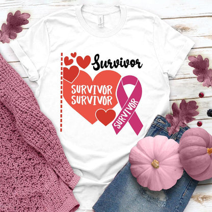 Survivor Colored Edition T-Shirt - Brooke & Belle
