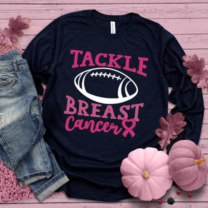 Tackle Breast Cancer Colored Edition Long Sleeves - Brooke & Belle